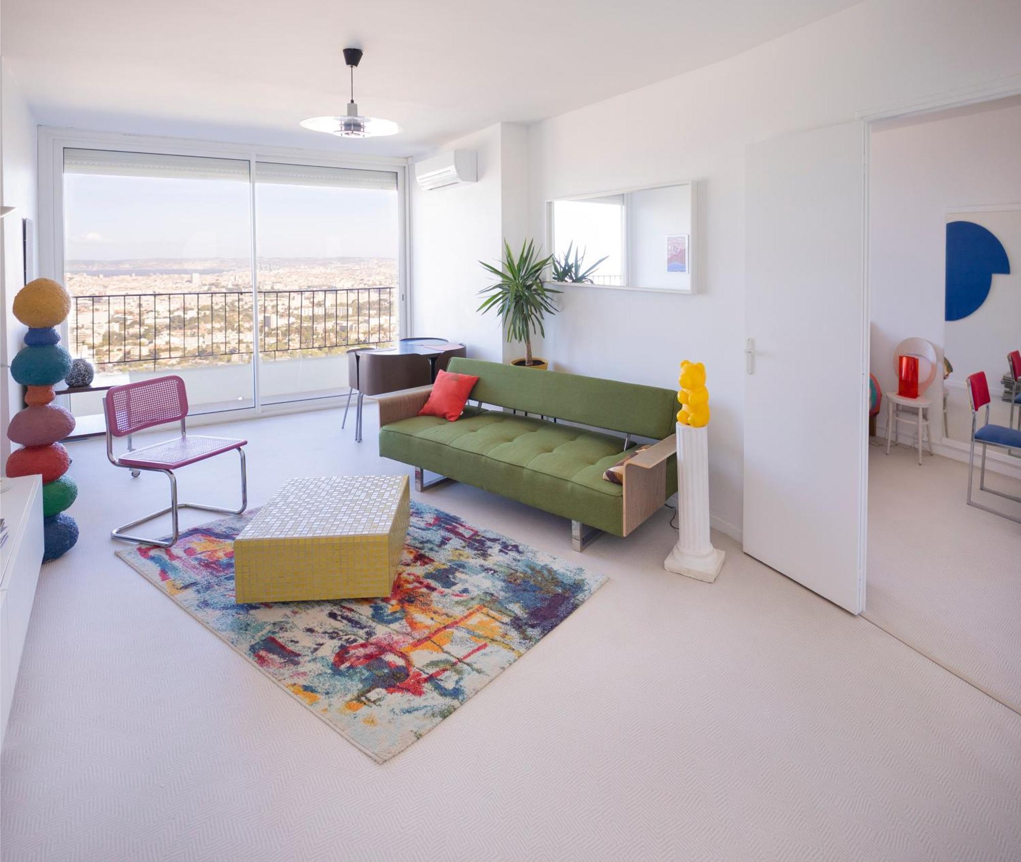 Apartamento Panoramic View Of Marseille For Two Exterior foto